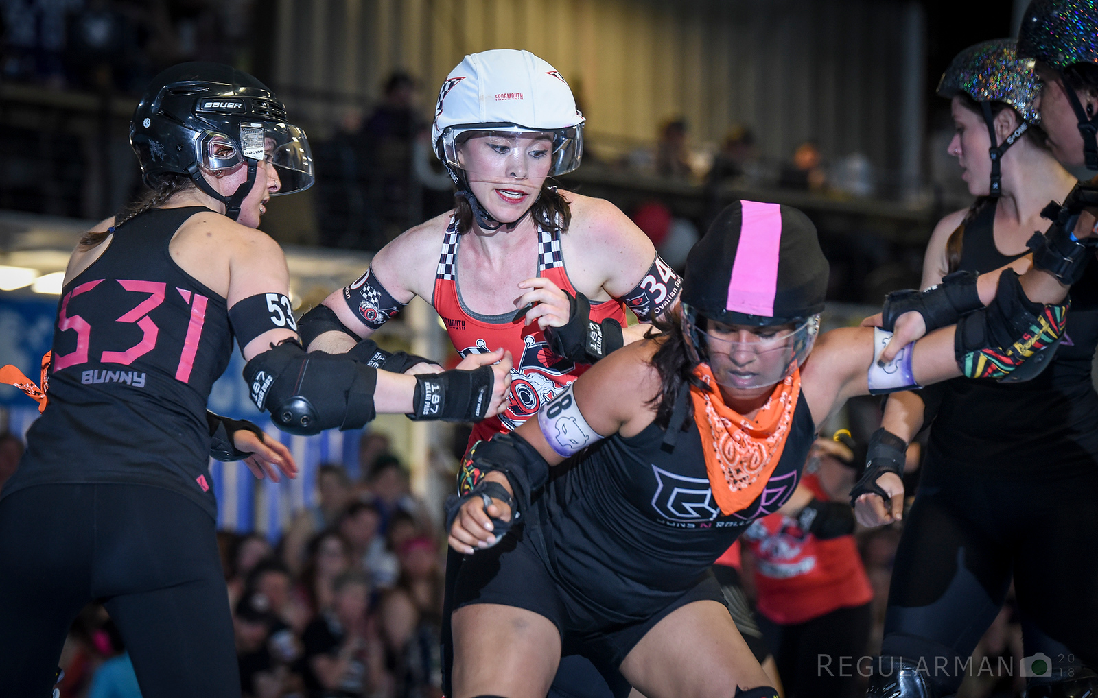 Rose City Rollers Season 14 Break Neck Betties Vs Guns N Rollers