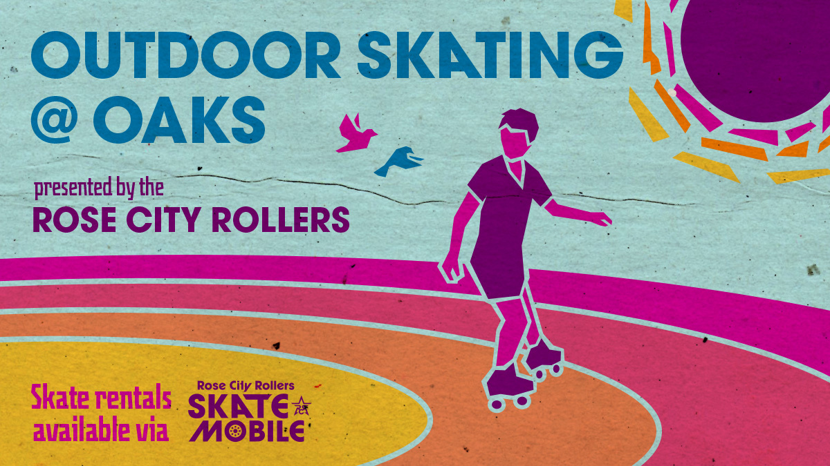 Rose City Rollers // Outdoor Skating Oaks Park!