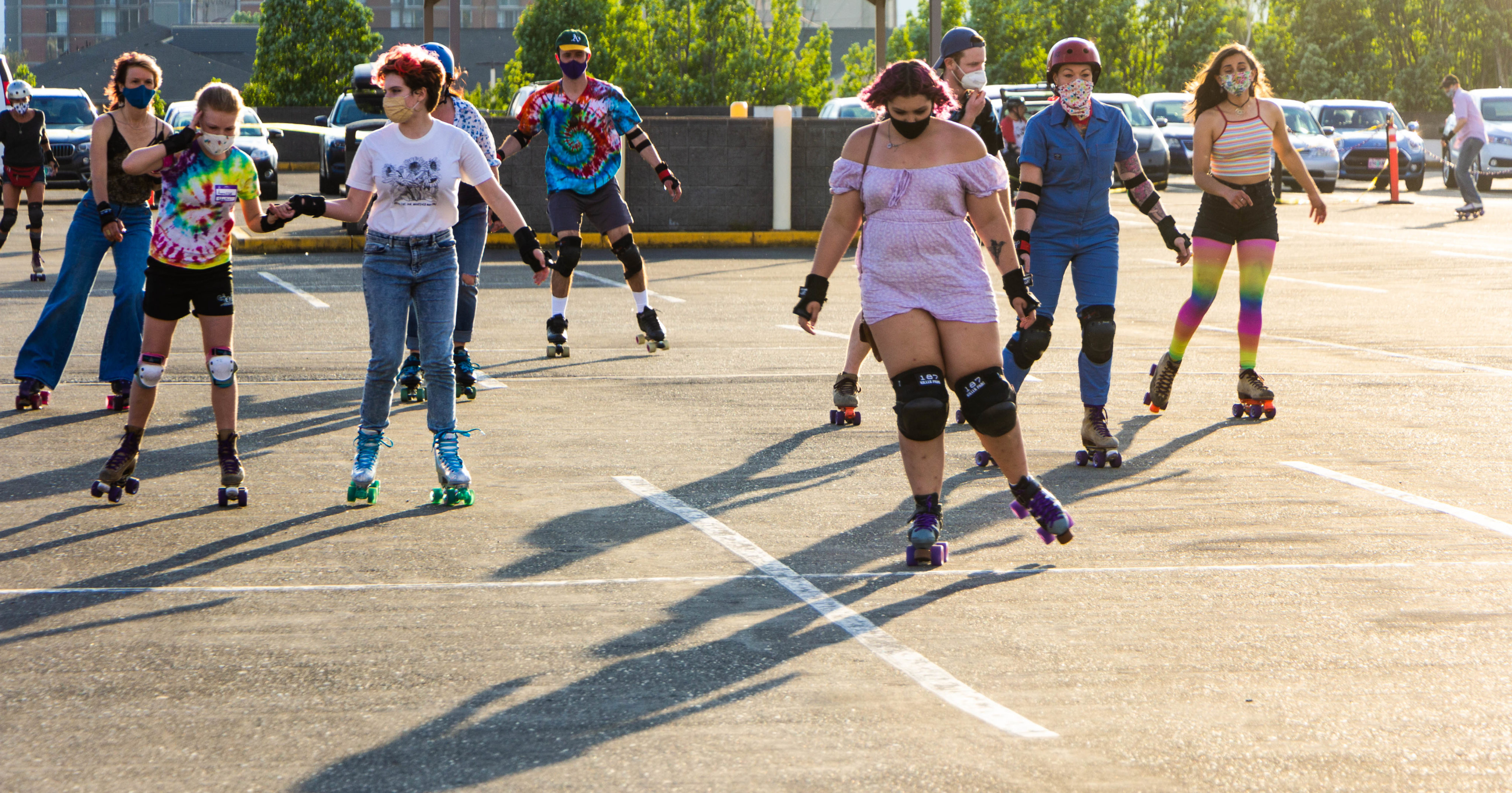 Rose City Rollers // 8/7 & 8/8 SKATEMOBILE PopUps FREE Trimet Pass