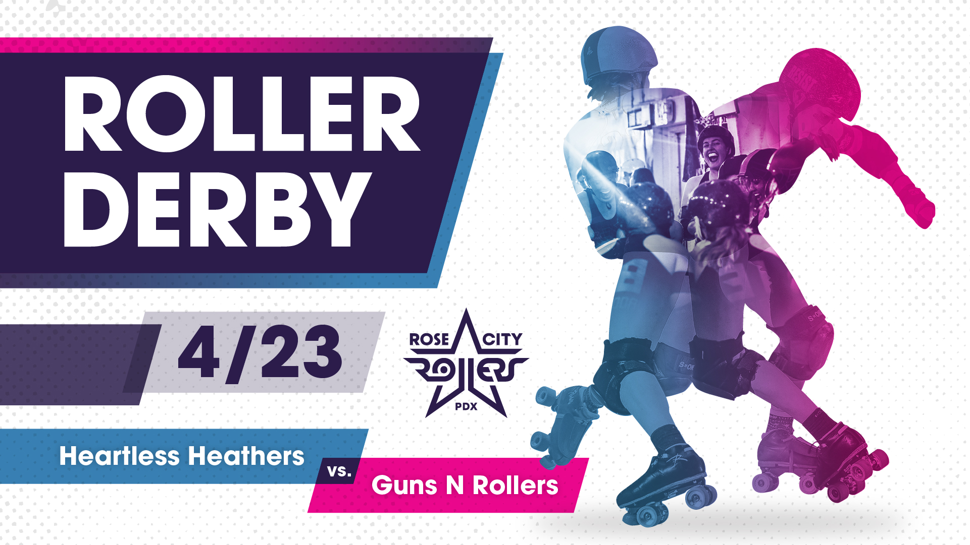 Rose City Rollers 4 23 Heartless Heathers Vs Guns N Rollers