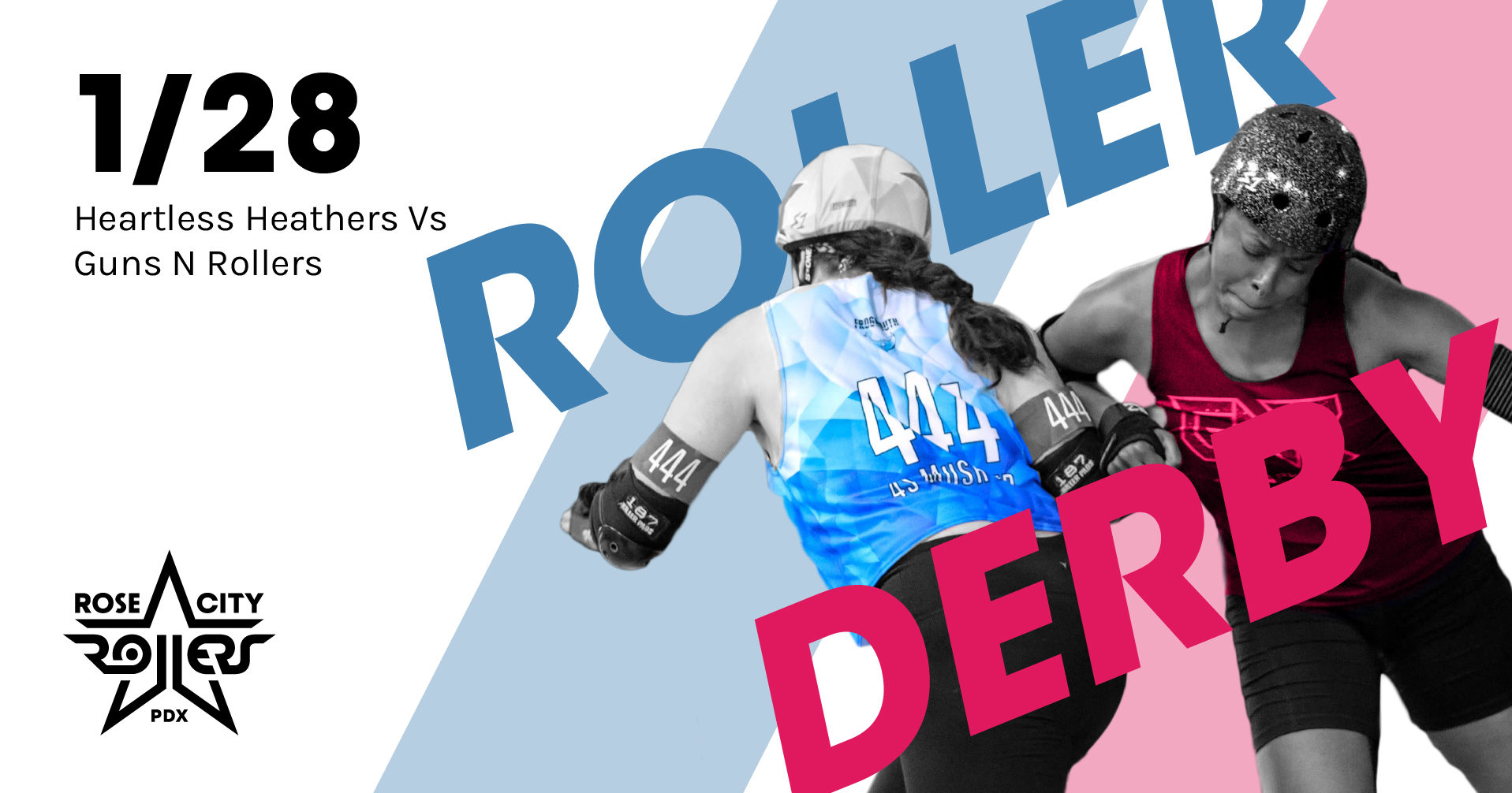 Rose City Rollers Sold Out 1 28 Gnr Vs Heartless Heathers